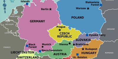 Mapa de la selva negra suiza 