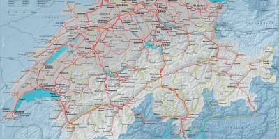 Mapa de sbb mapa de suiza