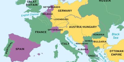 Mapa de suiza en el mapa del mundo